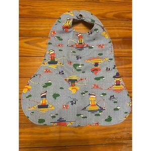 Vintage Sailor in‎ Boat Quilted Bib